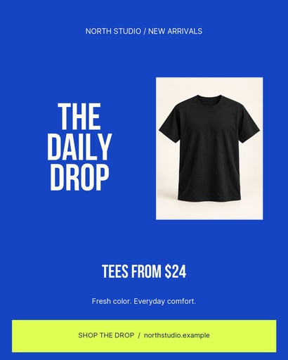 Portrait post size of The Daily Drop