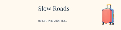 LinkedIn banner size of Slow Roads