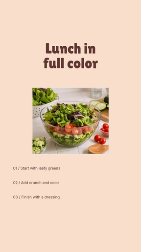 Story opener size of Lunch in Full Color