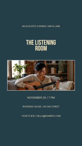 Story opener size of The Listening Room