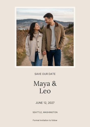 Save the date size of Our Day Ahead