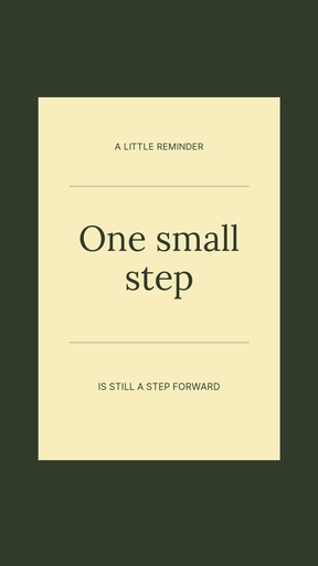 Static Reel cover size of A Little Reminder