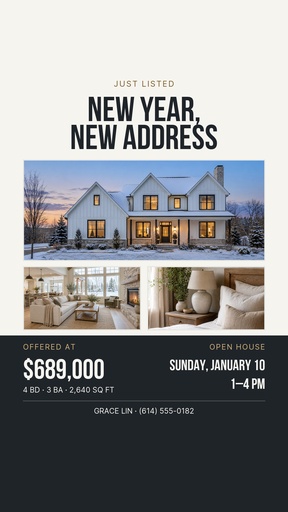 Story opener size of New Year, New Address
