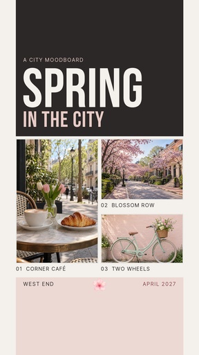 Story opener size of Spring in the City