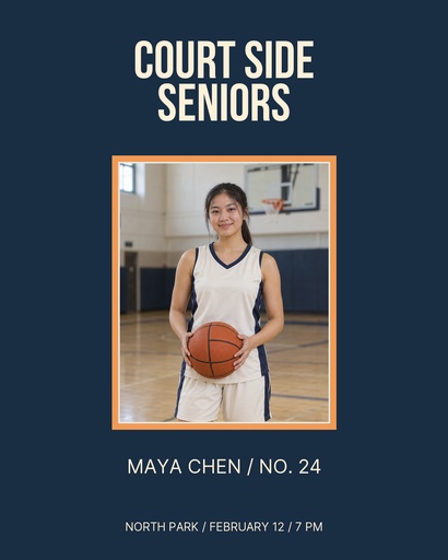 Portrait post size of Court Side Seniors