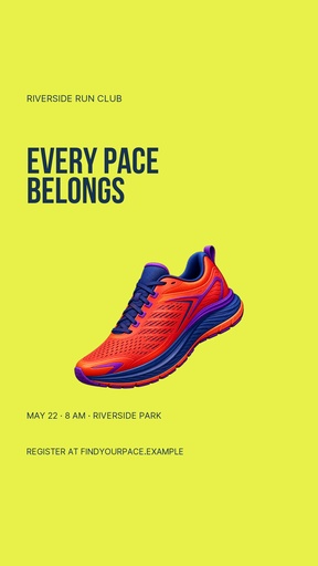 Story opener size of Find Your Pace