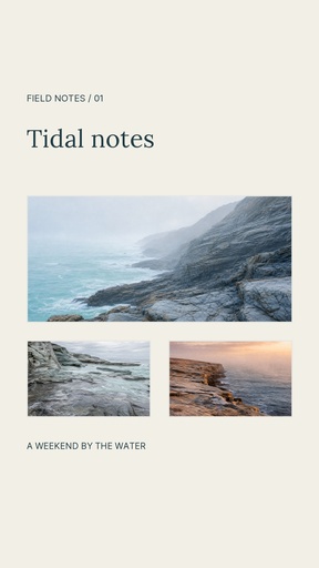Story opener size of Tidal Notes