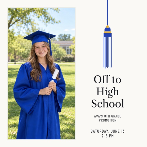 Square post size of Off to High School
