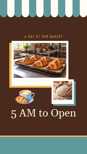 Static Reel cover size of A Day at Our Bakery
