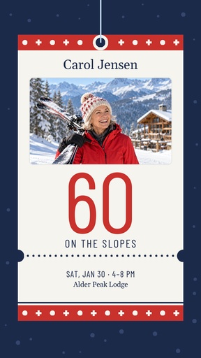 Story opener size of Sixty on the Slopes
