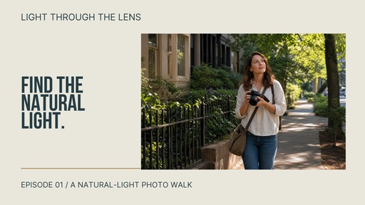 YouTube thumbnail size of Light Through the Lens