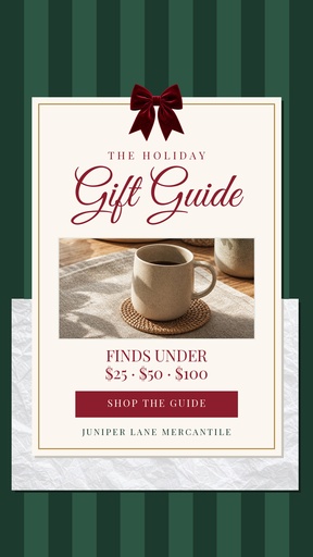 Story opener size of The Holiday Gift Guide