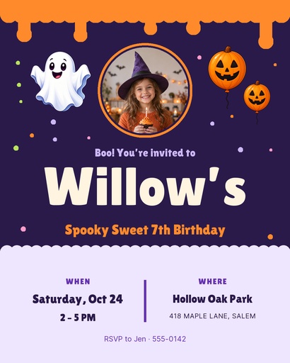Portrait post size of Spooky Sweet Seven