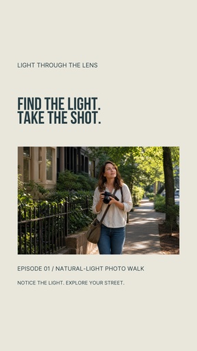 Static Reel cover size of Light Through the Lens