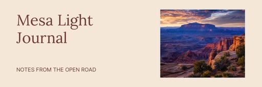 Email header size of Mesa Light Journal