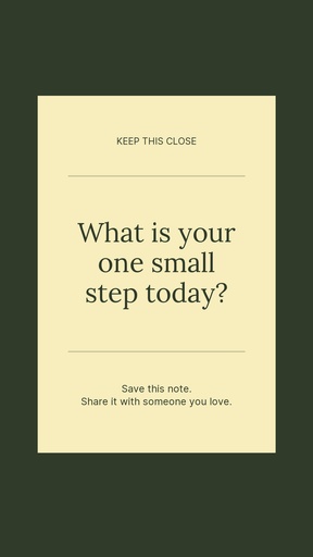 Story call to action size of A Little Reminder