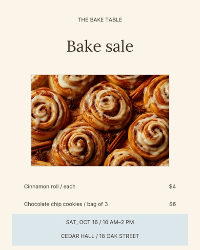 Portrait post size of The Bake Table