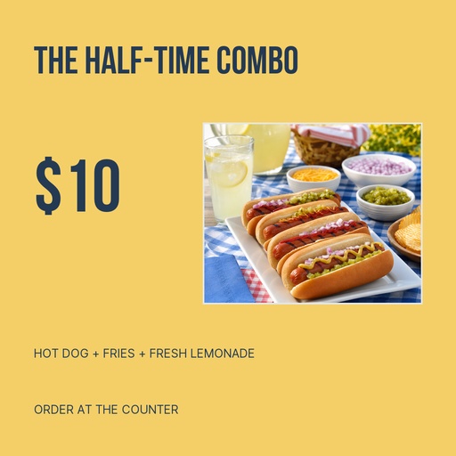 Square post size of The Half-Time Counter