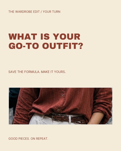 Carousel call to action size of The Everyday Uniform
