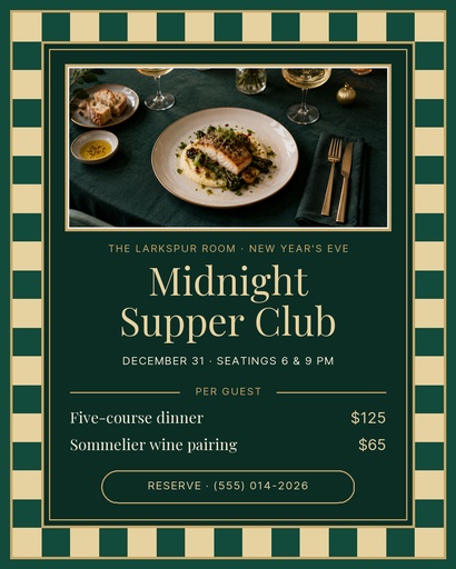 Portrait post size of Midnight Supper Club