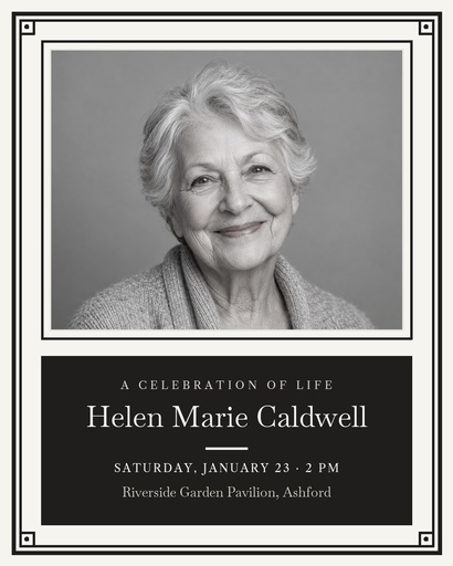 Portrait post size of A Celebration of Life