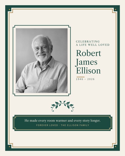 Memory page size of Celebrating a Life Well Loved
