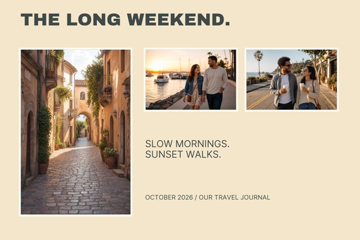 Landscape collage size of The Long Weekend Album