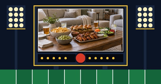 Event cover size of Big Game Sunday Social