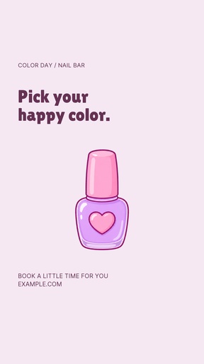 Story opener size of Color Day Nail Bar
