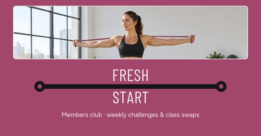 Group cover size of Fresh Start Fitness
