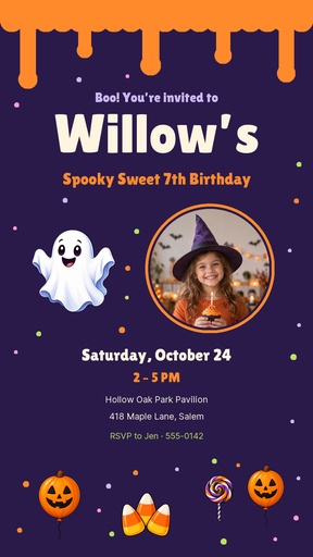 Story opener size of Spooky Sweet Seven