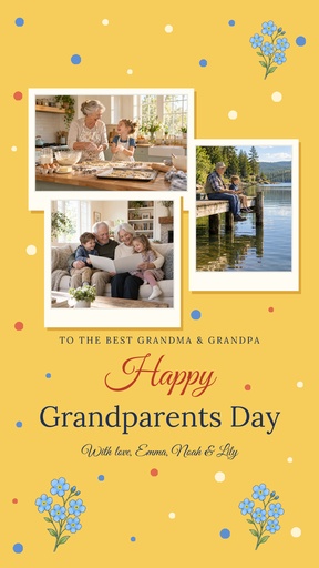Story opener size of Happy Grandparents Day