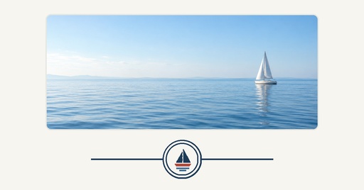 Harbor Sailing School Page Cover Template - Design Templates