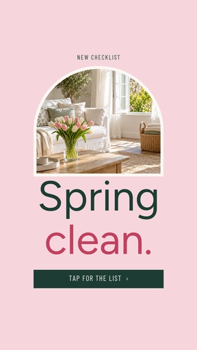 Story opener size of Spring Cleaning Checklist